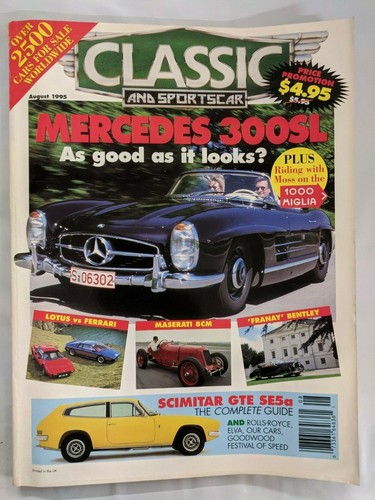 Classic sportscar 1995 aug - classic,