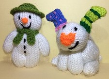 KNITTING PATTERN -The Snowman