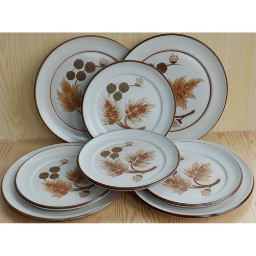 Vintage denby ceramic plates - vintage,