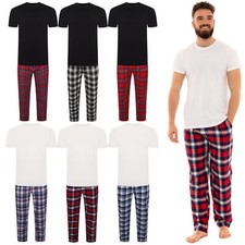 Mens Flannel Pyjamas Set