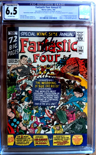 Fantastic four annual cgc - four, #3