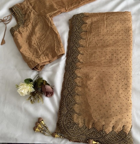 Saree with ready - with, blouse