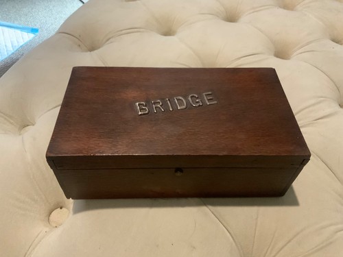 Vintage bridge card game - bridge,