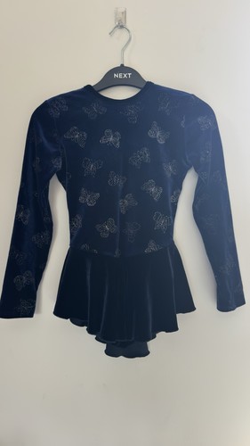 Girls navy butterfly - butterfly, figure