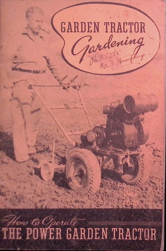 Garden tractor gardening - garden,