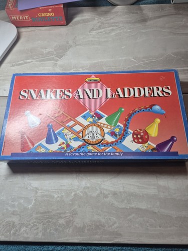 Vintage snakes ladders - snakes, &