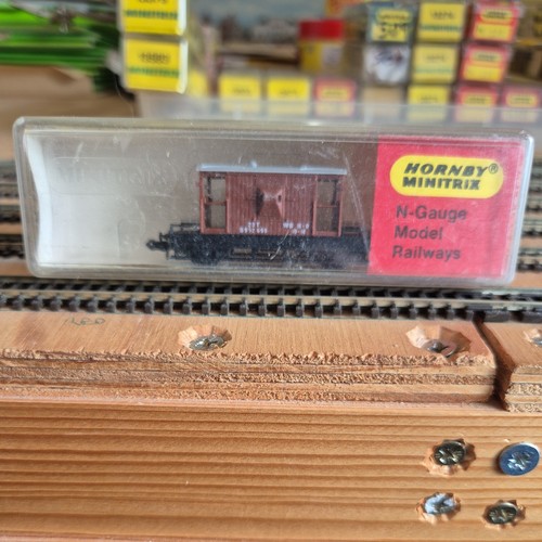 Hornby minitrix gauge wagon - n,