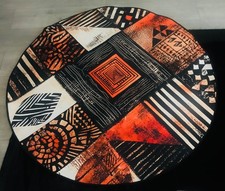 African Round Tribal Stripe