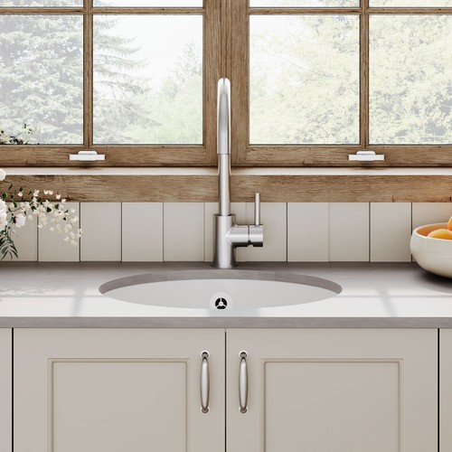 460mm round fireclay kitchen - 460mm,