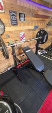 Weight Bench, Rack and 100kg