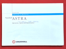 1995-96 VAUXHALL ASTRA Owners Handbook Manual - Hatch Convertible Saloon Est Van