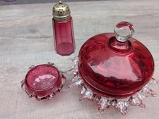 Pink Glass Antique Victorian