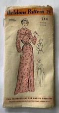 Weldons 244 Sewing Pattern