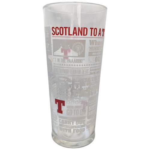 New boxed scotland glass only - boxed,