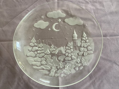 Vintage walther glas plate - walther-glas,