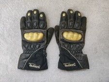 Tuareg Winter Leather Motorcycle Gloves Size XL Knuckle Armour & Waterproof