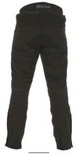 Weise Onyx Black Textile Waterproof Motorcycle Trousers 