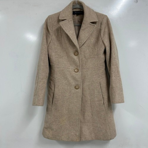 Anne klein beige wool blend - anne,