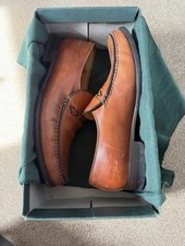 Loake Turin Brown Loafers UK Size 10 Excellent Condition