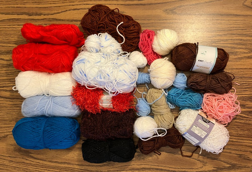 Assorted wool oddments - assorted,