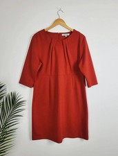 Dickins & Jones Red Pleated