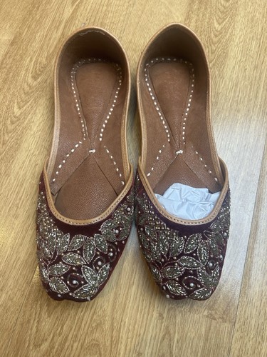 Women leather punjabi - women’s,