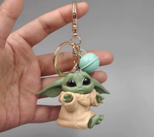 Star wars keyring yoda - star,