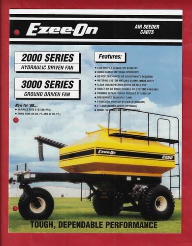 Ezee air seeder - ezee-on, carts
