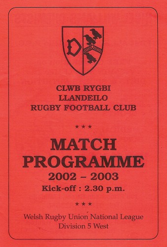 Llandeilo llandybie may - llandeilo v llandybie,