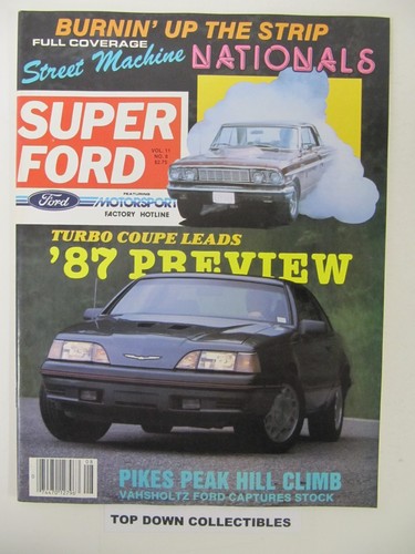 Super ford magazine 1986 - super,