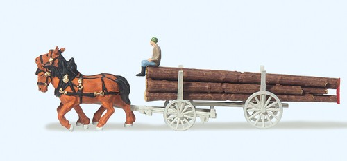 Preiser 79477 horse drawn - preiser,