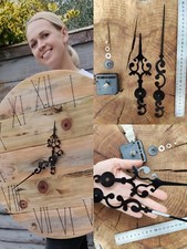 Quality Silent Quartz DIY clock mechanism movement Kit LARGE Hands Wall clock  