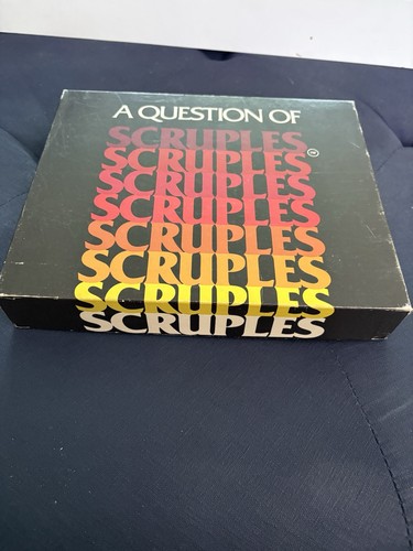 Scruples board game vintage - board,
