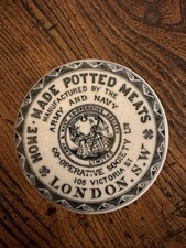 Antique Victorian Pot Lid Army