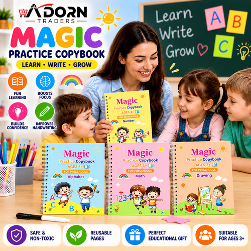 Magic practice copybook - magic,