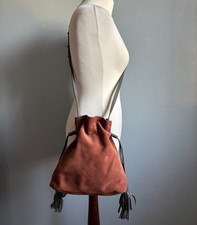 MINT VELVET suede BAG hobo