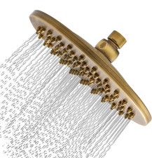 Brushed Brass 8-Inch Round
