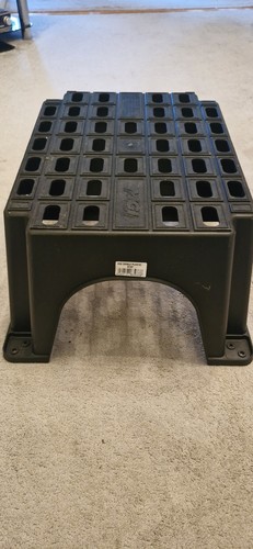 Single plastic caravan step - single,