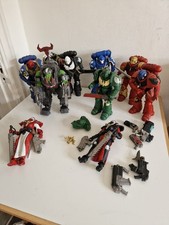 warhammer 7 inch figures ork meganob,dark angel intercessor,space marine & more