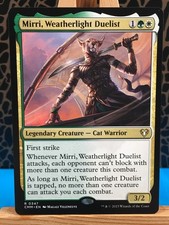 MTG - Mirri, Weatherlight Duelist. Commander Masters. Rare - Legendary Creature.