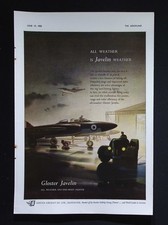 Original 1955 Advert Gloster