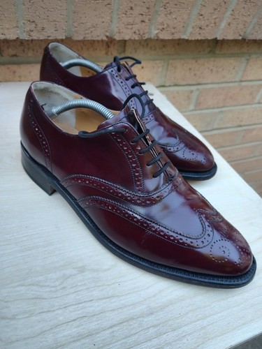 Barker men burgundy leather - men's,