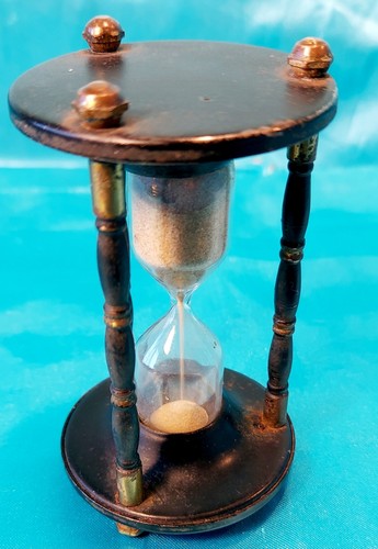 Vtg small black brass - vtg,