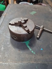 3 jaw chuck 4-1/4 made in England the crown