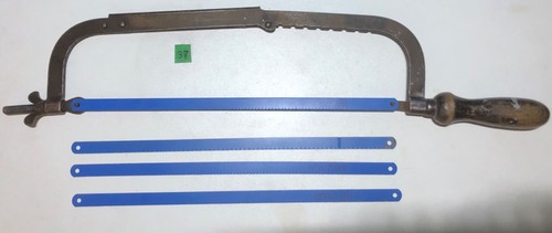 Vintage wooden handle - vintage, hacksaw