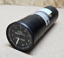 Fuel Quantity Indicator PW/GW11 Smiths BAC-111 Instrument Gauge Aircraft Cockpit