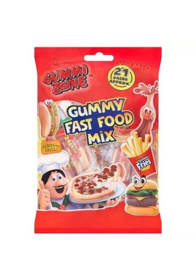 Gummy fast food - gummy, mix