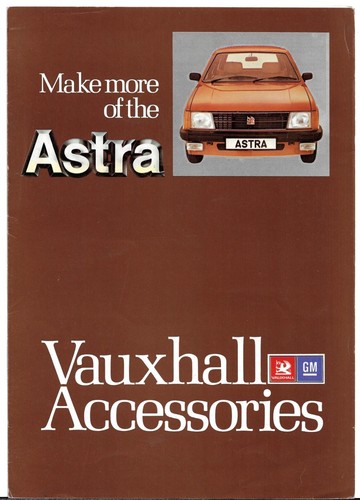 Vauxhall astra mk1 accessories - vauxhall,
