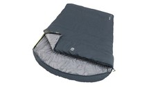 Outwell Campion Lux Double Sleeping Bag in Dark Grey & Light Grey