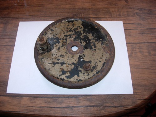 Veteran vintage brake - vintage, plate